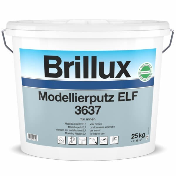 Brillux Modellierputz ELF 3637 Streich- oder Kellenputz für innen 25 KG