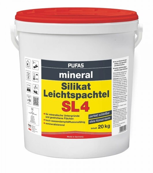 Pufas mineral Silikat Leichtspachtel SL4 20 kg _LW