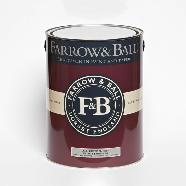 Farrow&Ball Estate Emulsion All White No. 2005 - 2,5 Liter Dose