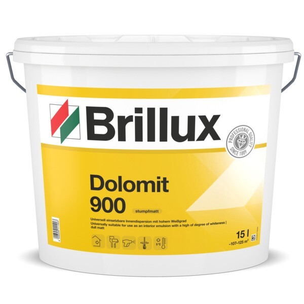 Brillux Dolomit ELF 900 stumpfmatt weiß | 1 Ltr. _L