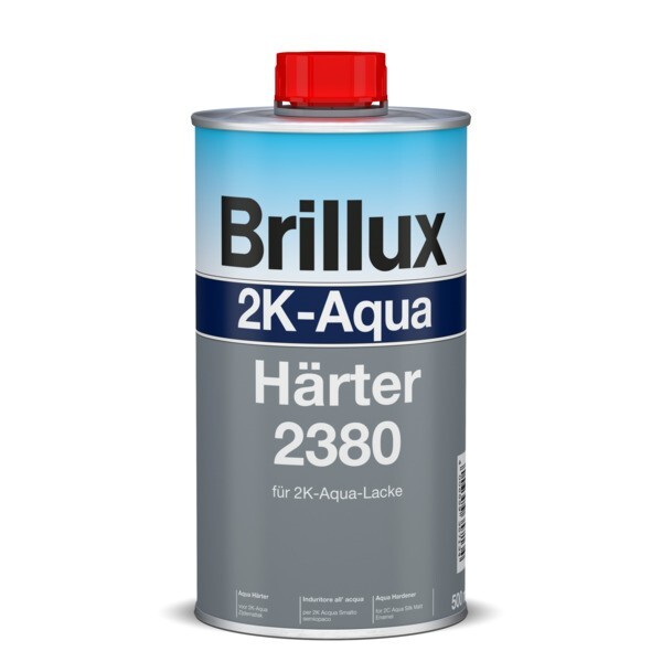 Brillux 2K-Aqua Härter 2380 125 ml Flasche (Stammmaterial nicht enthalten)