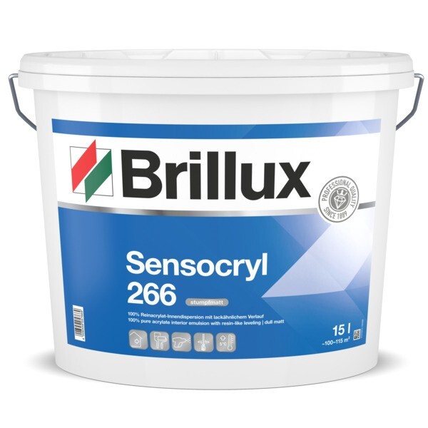 Brillux Sensocryl ELF 266 stumpfmatt weiß | 5 Ltr.