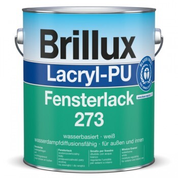 Brillux Lacryl Pu Fensterlack Seidengl Nzend Wei Ltr