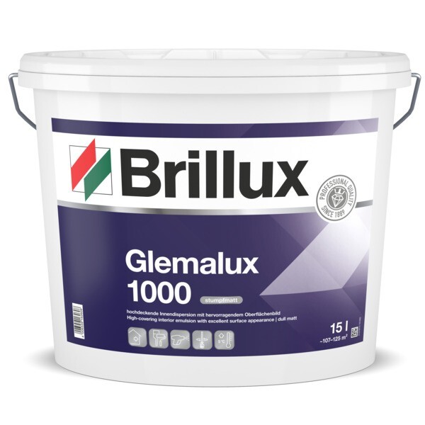 Brillux Glemalux ELF 1000 stumpfmatt weiß | 5 Ltr.