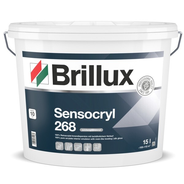 Brillux Sensocryl ELF 268 ELF seidenglänzend weiß | 5 Ltr.