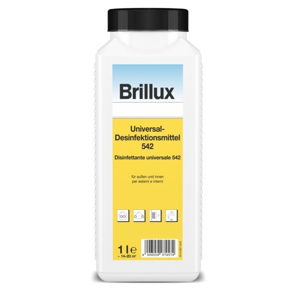 Brillux Universal- Desinfektionsmittel 542 1 l Verkauf nur an gewerbliche Kunden