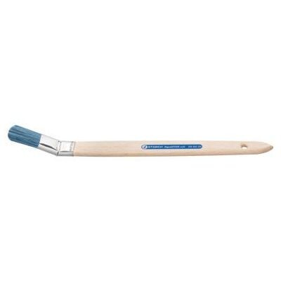 Storch Plattpinsel Gr. 20 AquaSTAR soft blau Edelstahl Holz Premium