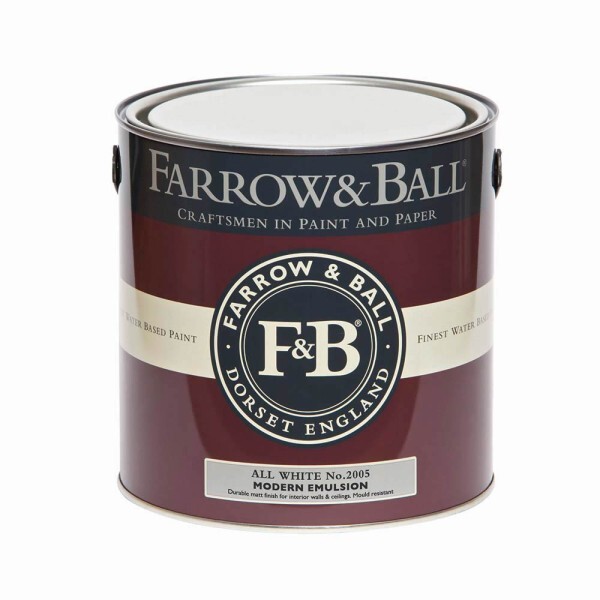 Farrow&Ball Modern Emulsion All White No. 2005 - 2,5 Liter Dose